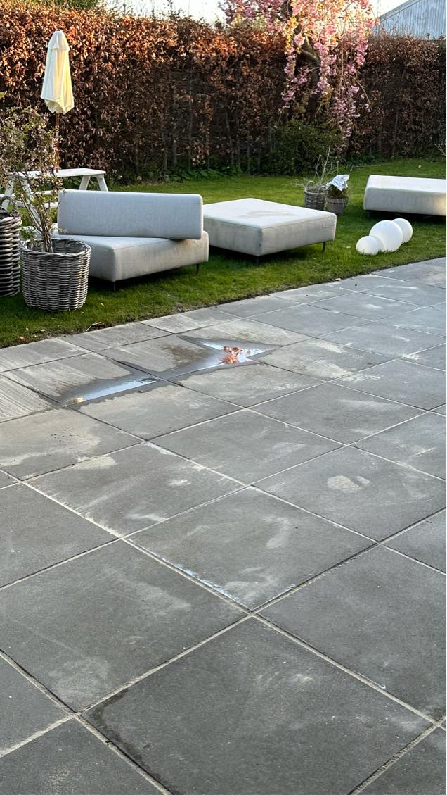 Omlægning af fliser