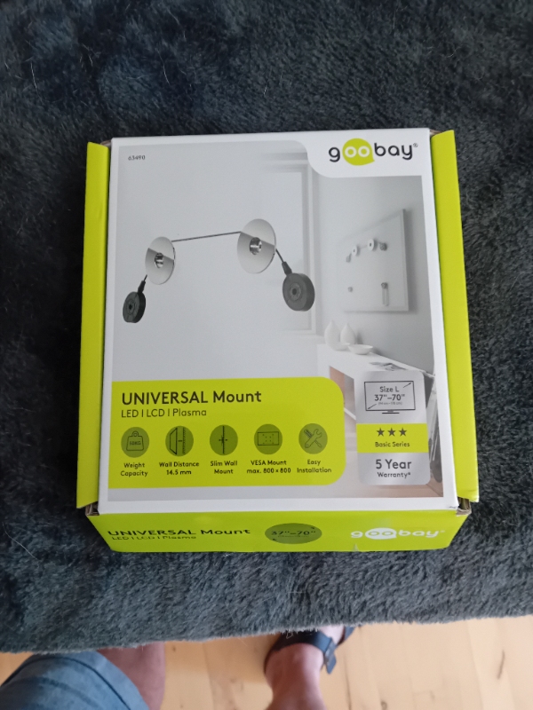 Montering af fladskærm-TV