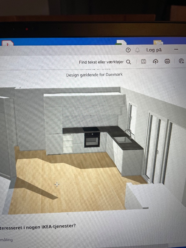 Opsætning af køkken