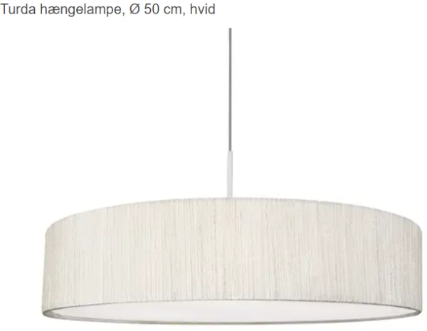 Ophængning af pendel over spisebord