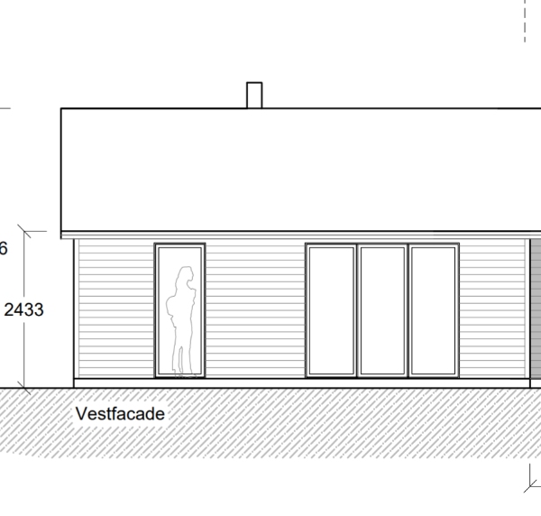 Udskiftning af træfacade på gammelt sommerhus