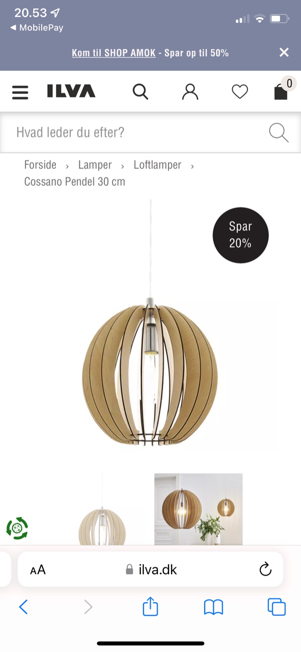 Hænge 2 loftslamper op over spisebord