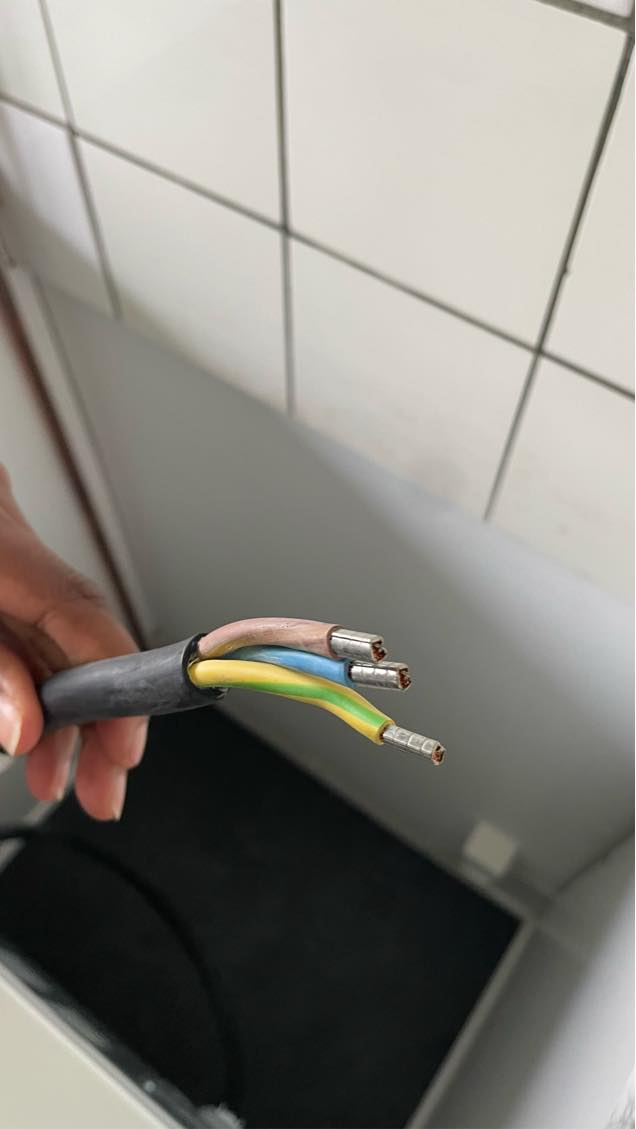 Tilslutning af komfur