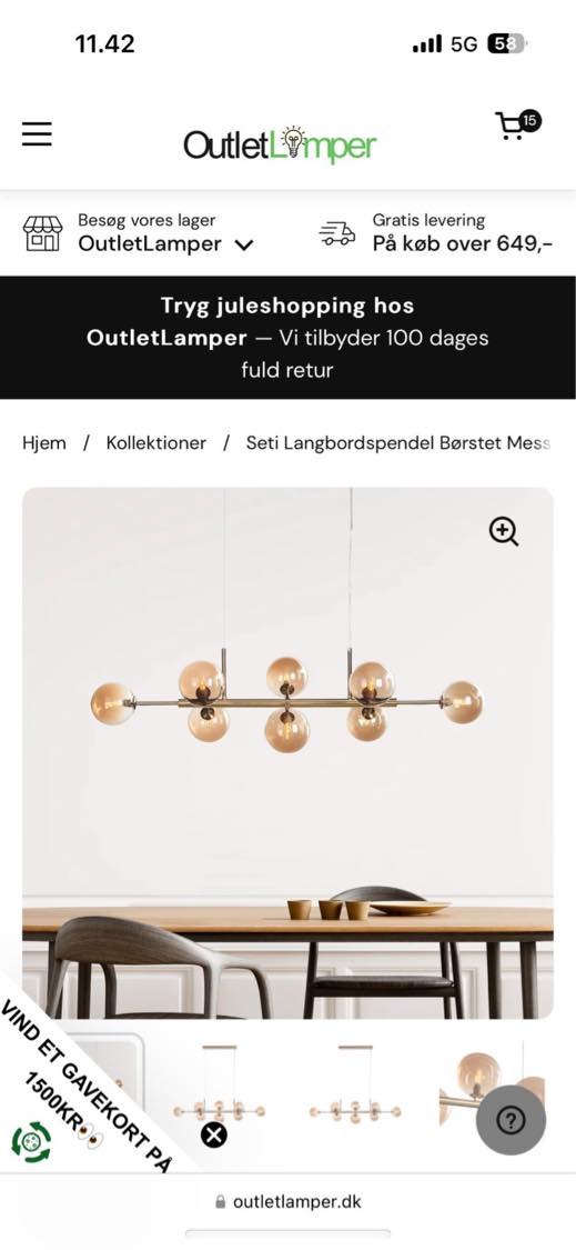 Ophængning af 5 lamper, montering af TV i væg og påsætning af film på hoveddør