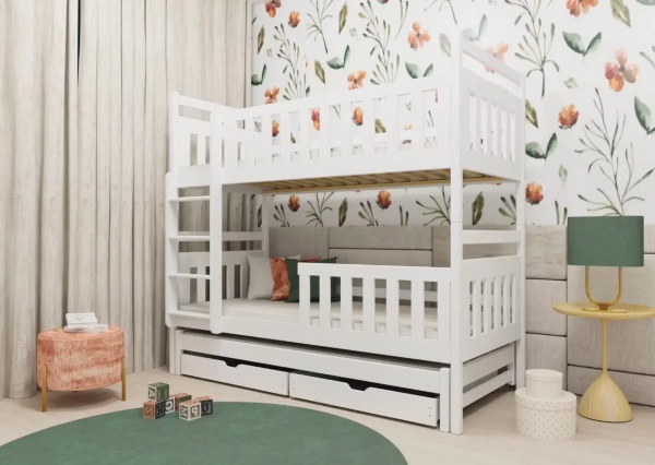 Opsamling køjsenge og skrivbord