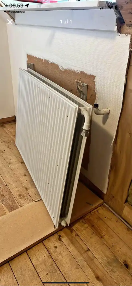 Udskiftning af 4 radiatorer