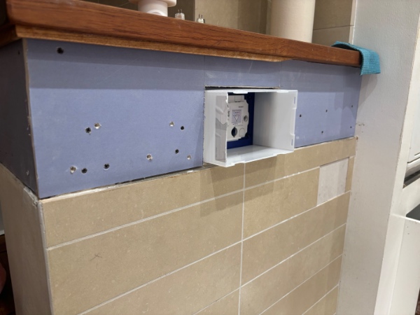 Lægge klinker på badeværelse