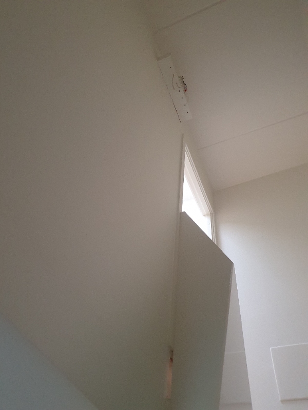 Fjerne lampe over trappe