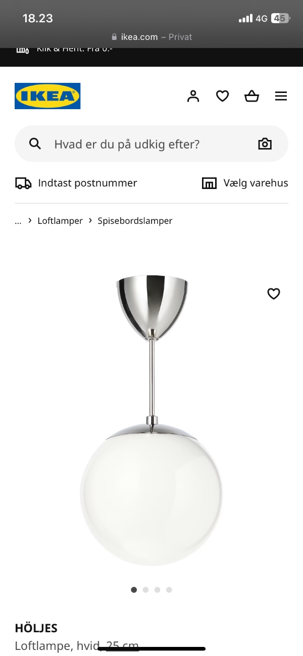 Montering og tilslutning af lamper