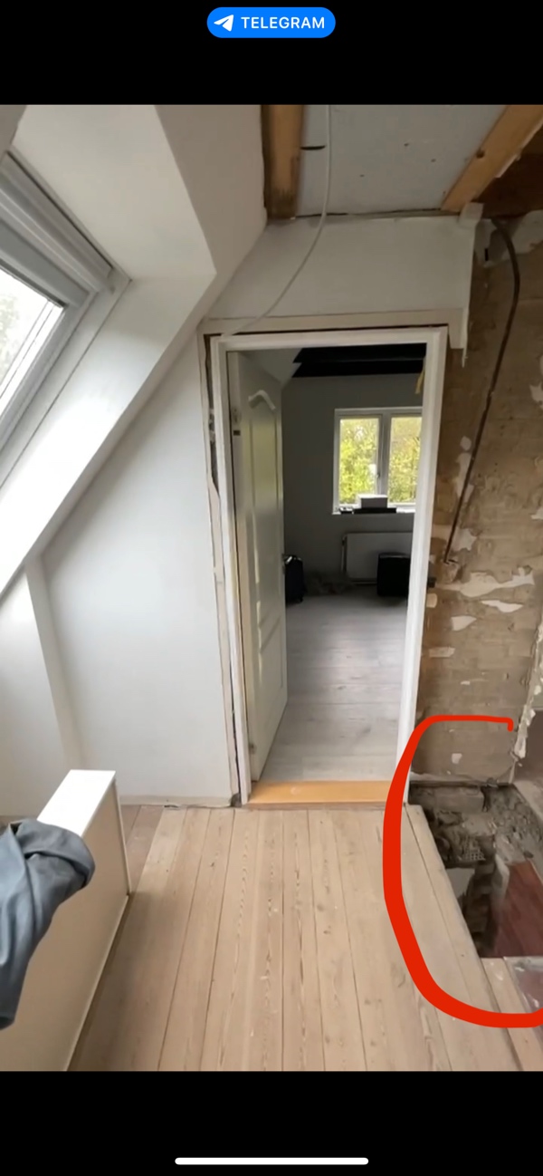 Hul efter skorsten skal lukkes