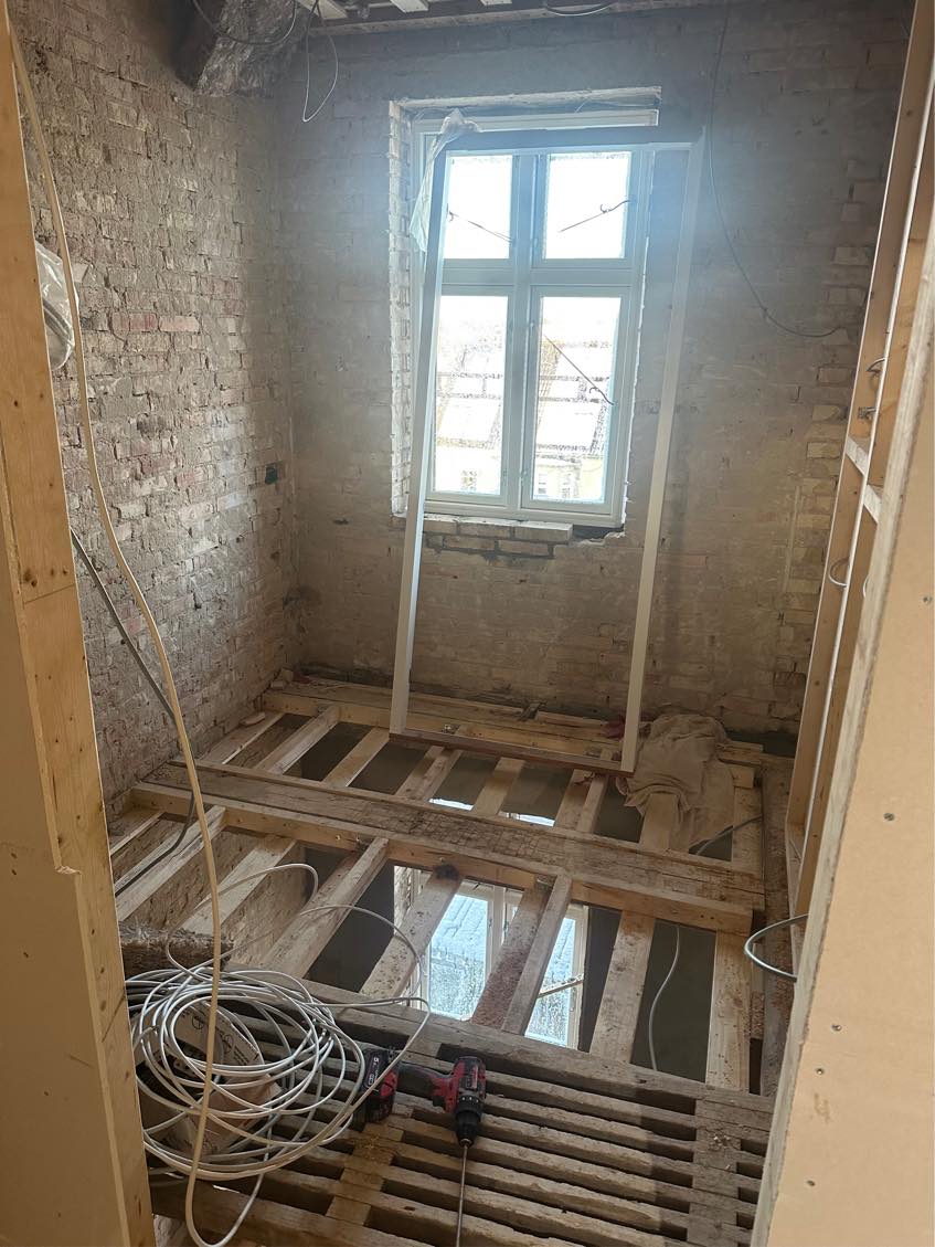 Badeværelse på 1 sal