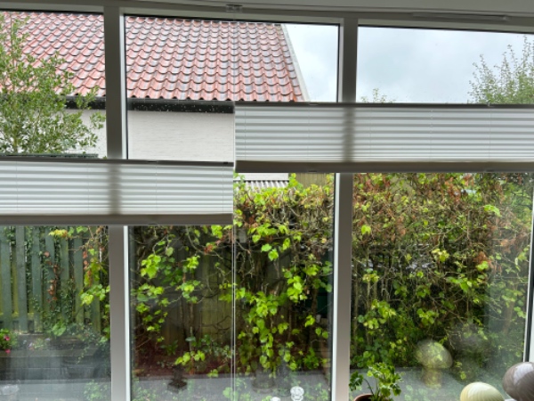 Montering af 3 gardiner efter nedtagning