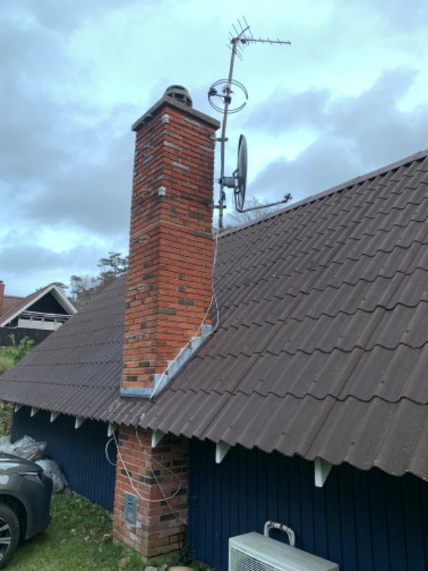 Nedtagning af antenne