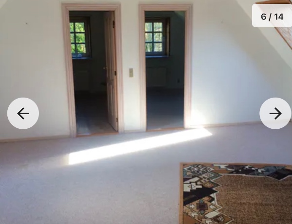 Gjort rent i fraflyttet hus