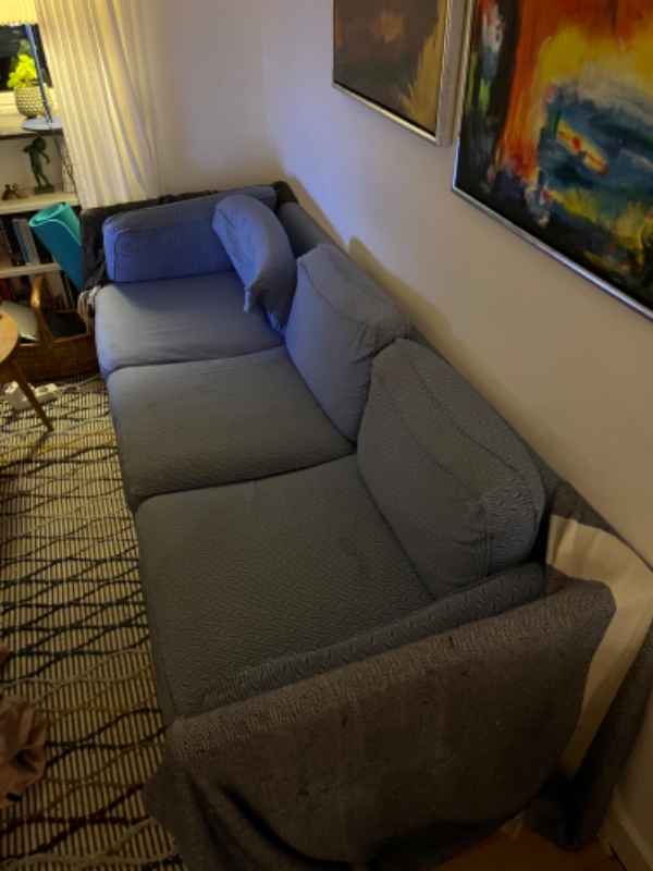 Hente og kassere en sofa