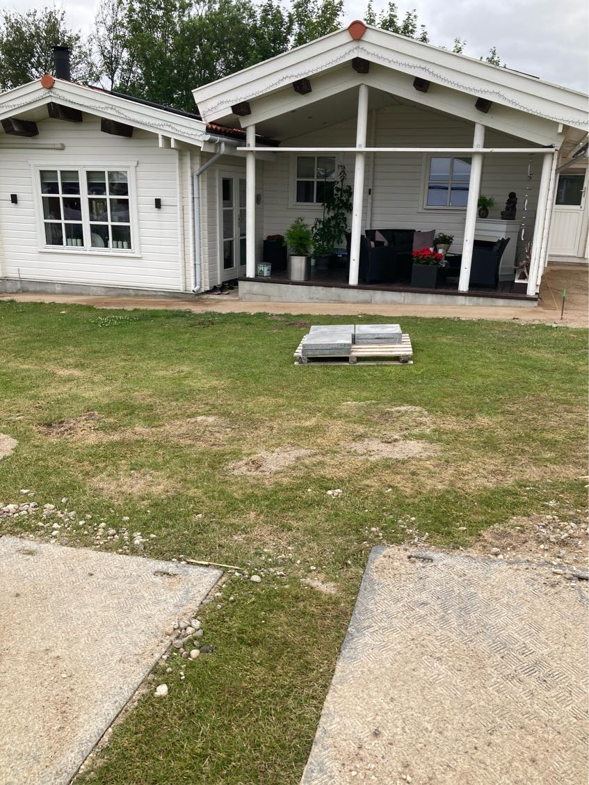 Genetablering af indkørsel