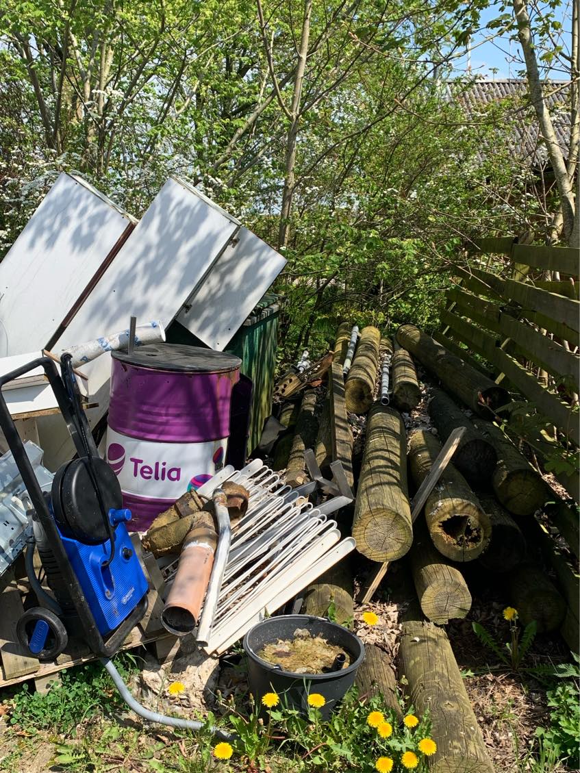Bortkørelse af forskellige ting