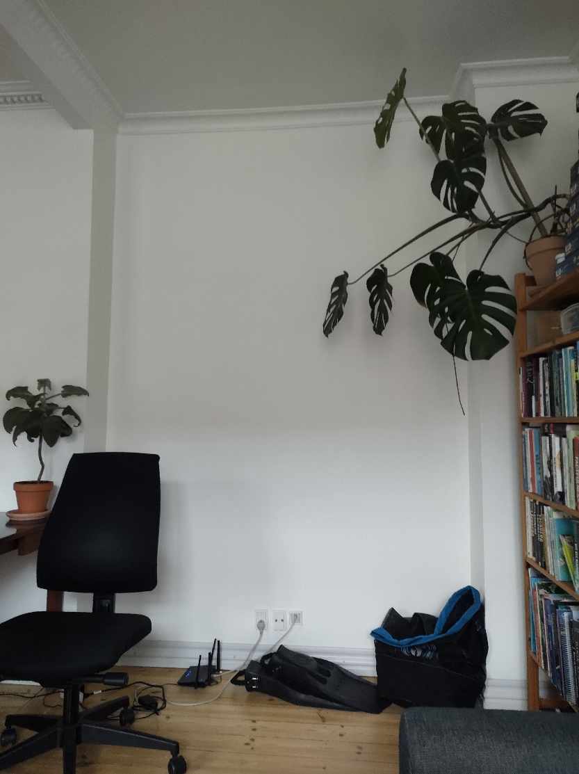 Svævehylder i indhak