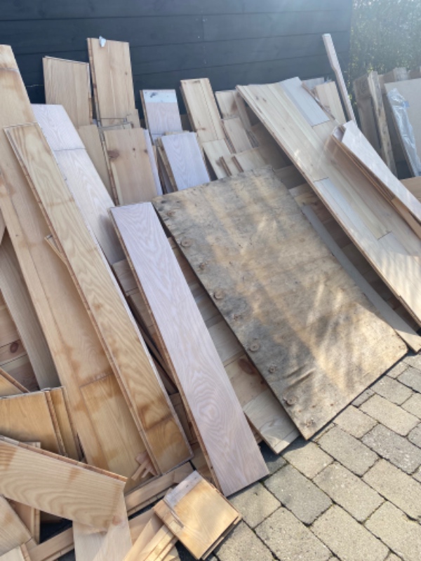 Affald på lossepladsen