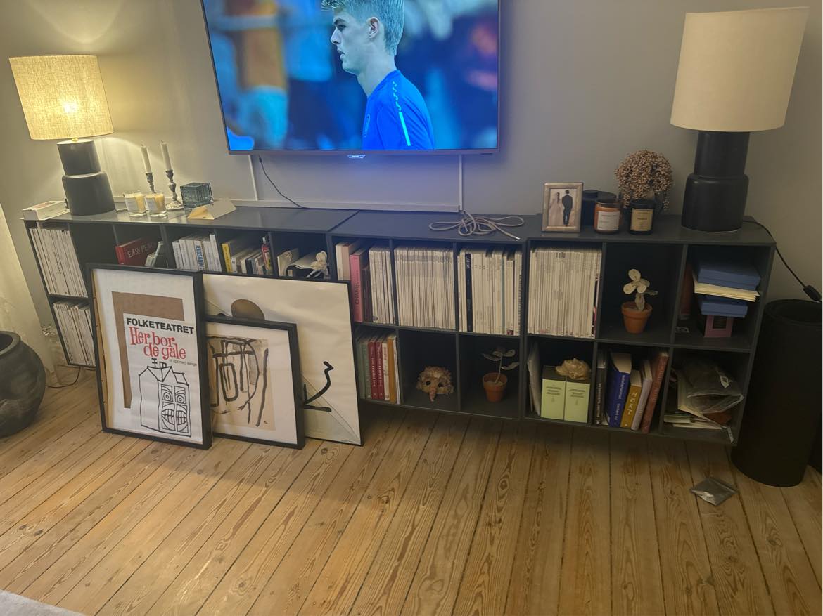 Jeg skal have revet min reol ned og få bygget mine nye Ikea reol som skal bygges og sættes op i stedet. Derudover skal min stue males og et par huller i væggene repareres