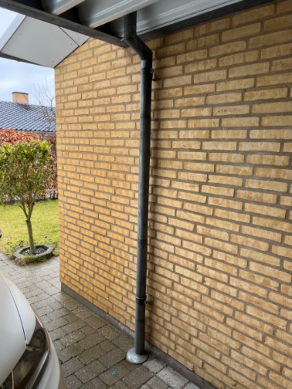 Nedløbsror udskiftning