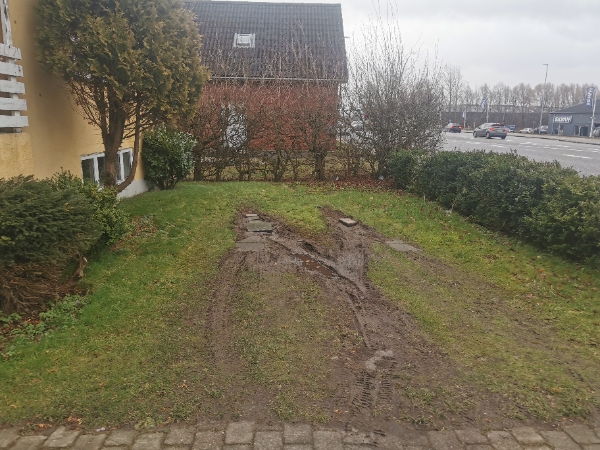 Anlæg af indkørsel