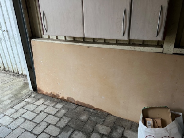 Bortskaffelse af affald til affaldspladsen