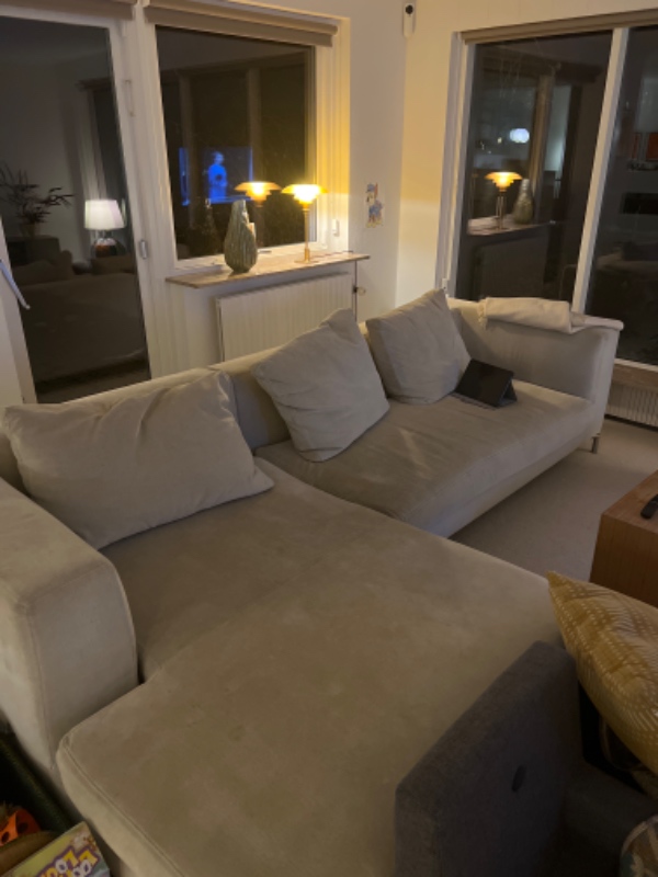 Rens af stofsofa 4 Pers.