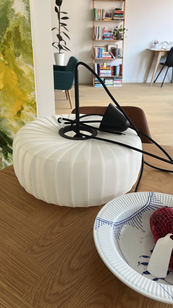 Installere lampe