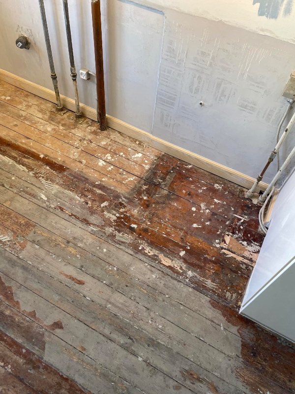 Reparation og slibning af trægulv