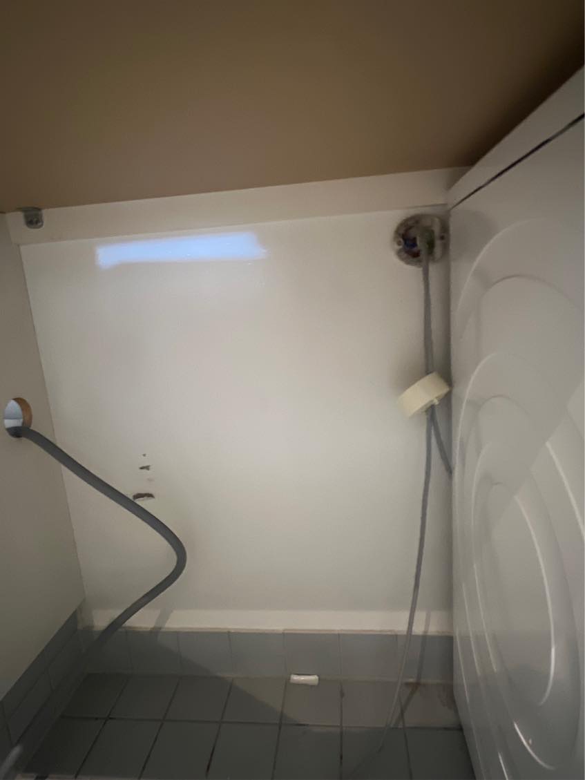 Installere vaskemaskine + smide gamle ud