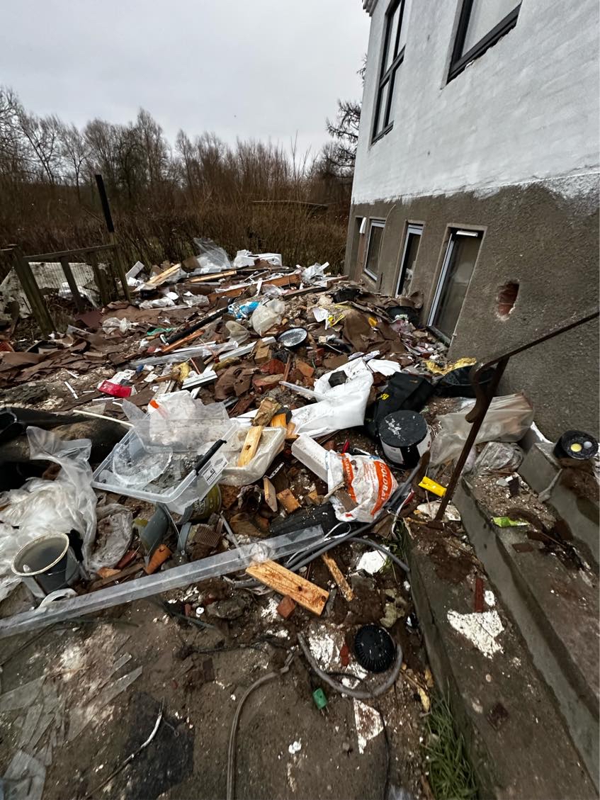 Bortskaffelse af byggeaffald