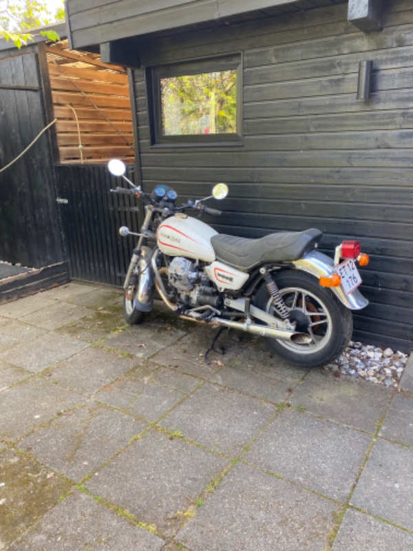 Flytte motorcykel fra a til b, kan ikke køre.