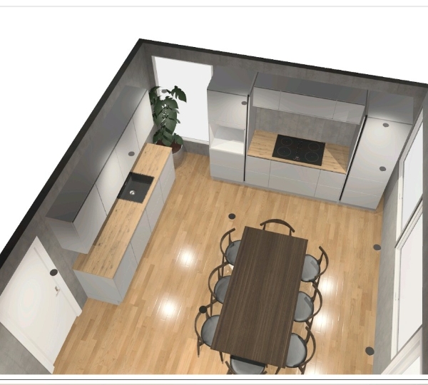 Montering af HTH køkken