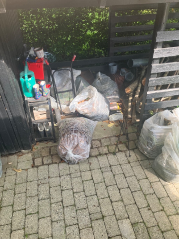 Afhentning af haveaffald