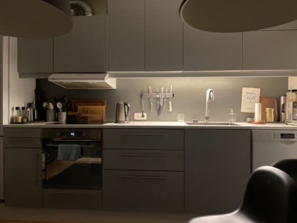 Skift af køkkenbordplade.