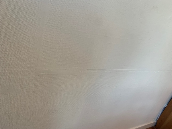 30 m2 væg fuldspartling & opsætning af filt & males
