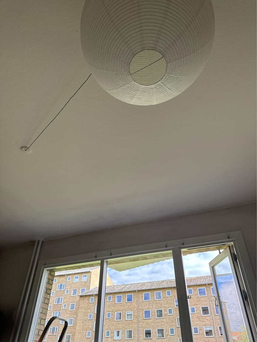 Sæt 2 gardin skinner op