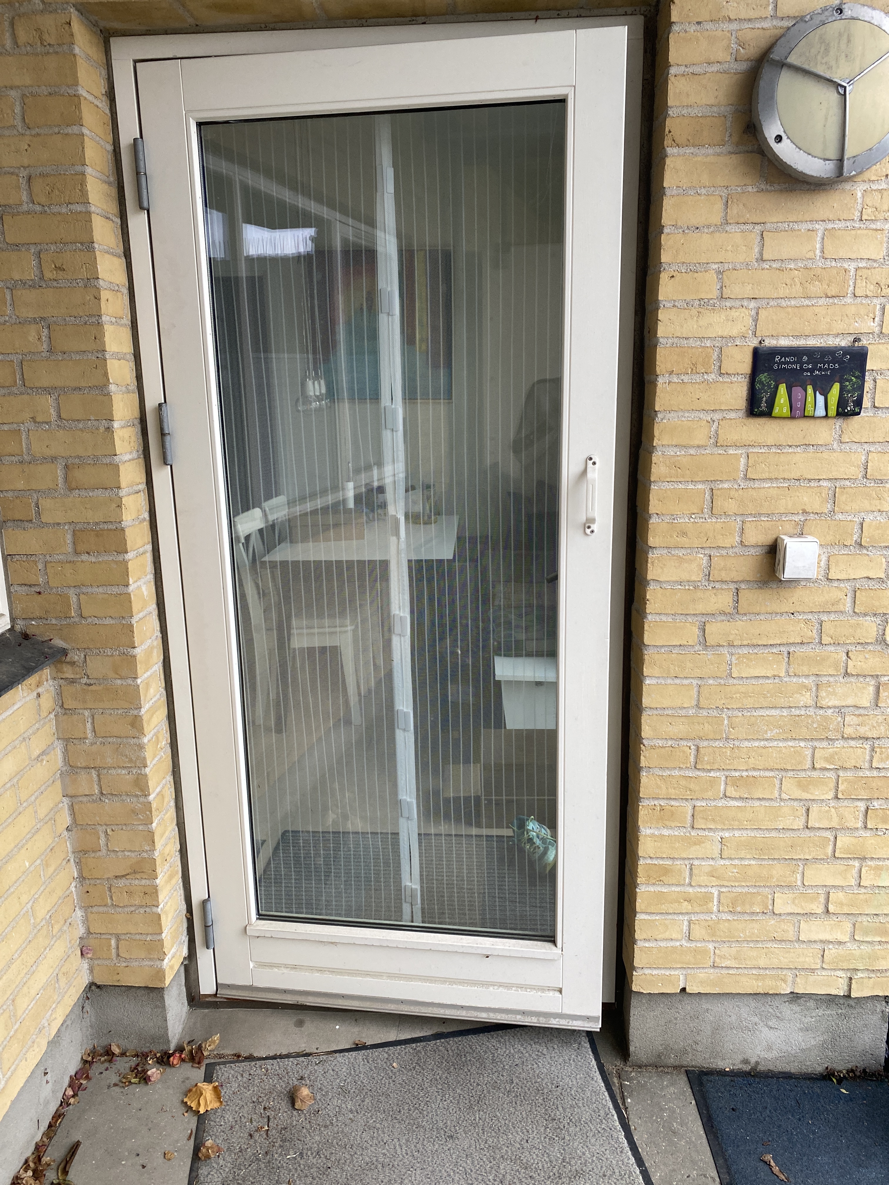 Udskiftning af havedør