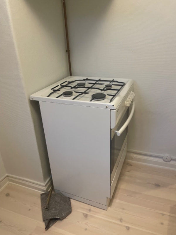 Tilslutning af gaskomfur