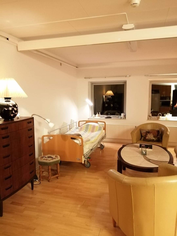 Hovedrengøring og oprydning af lille lejlighed på Plejecenter.