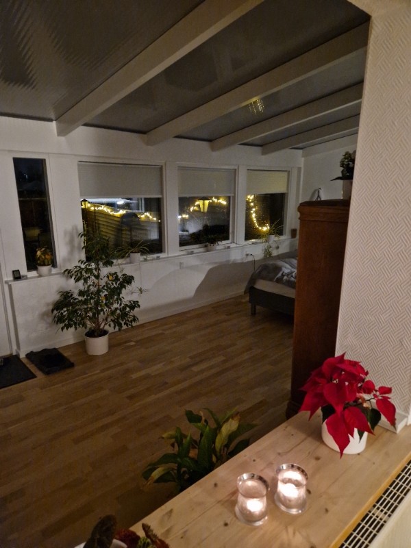 I standsat et værelse på 12 km + montering af skillevæg