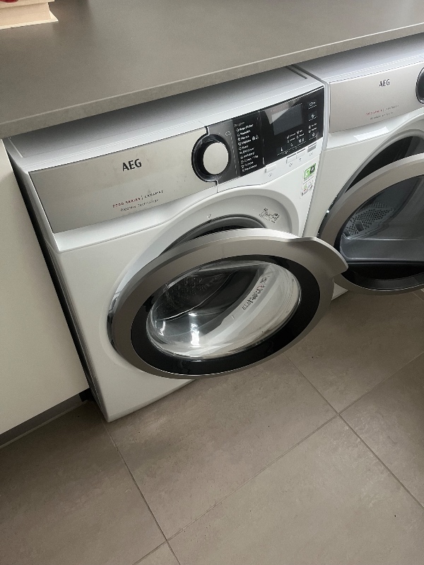 Montering vaskemaskine