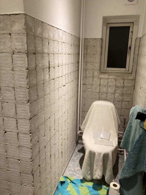 Vådrumssikre, fuldspartle og male