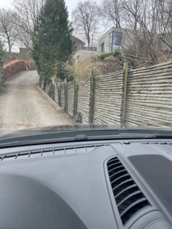 Montering af raftehegn