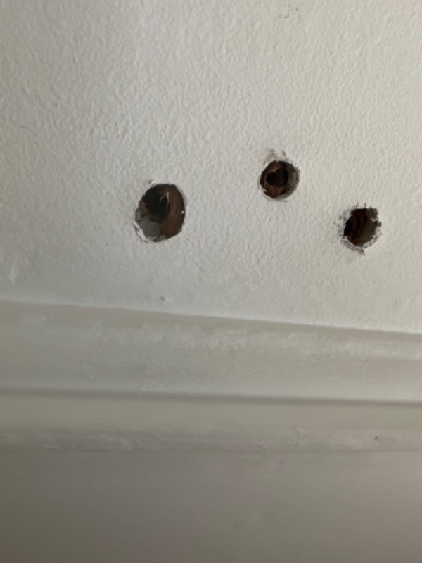 Opsætning af gardinskinne