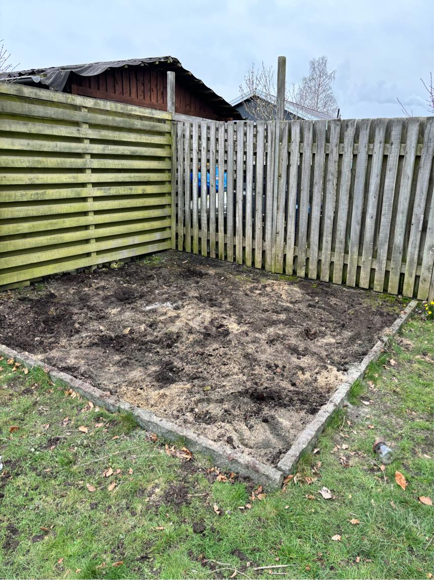 Opsætning af drivhus med fundament