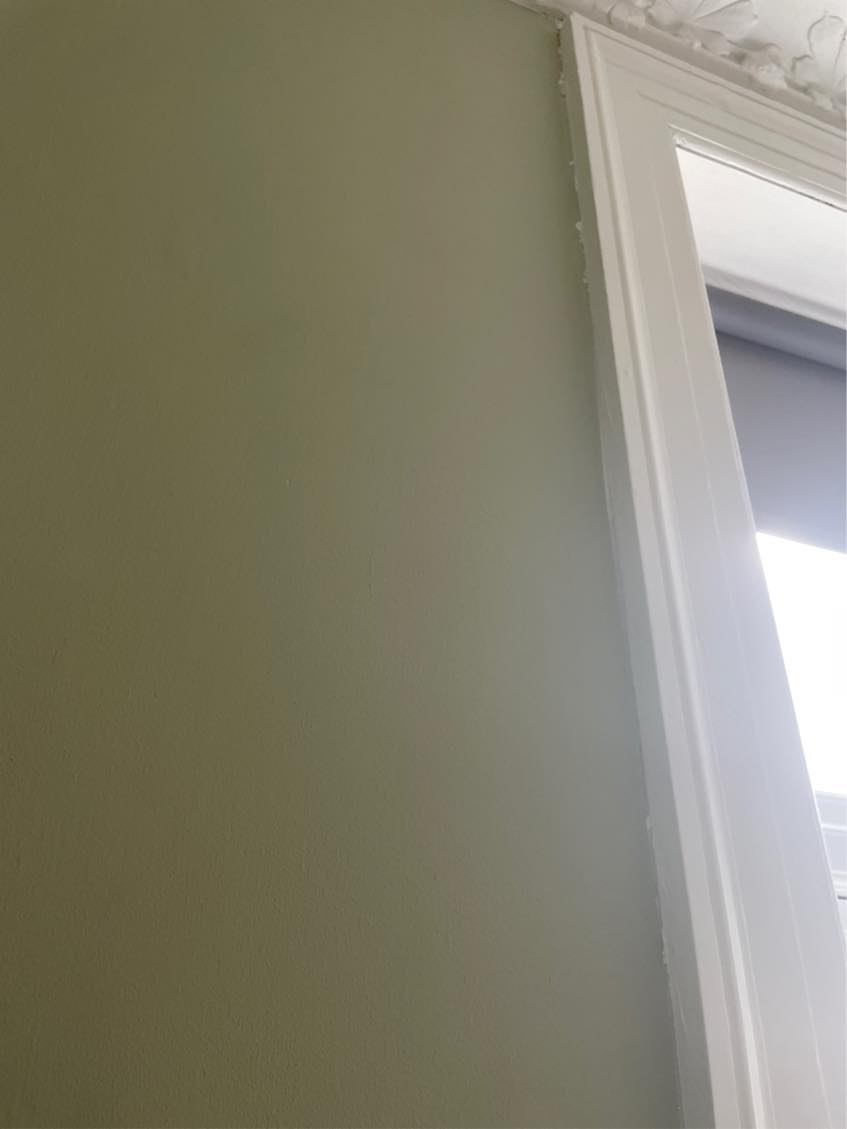 Maling af stue, kun vægge