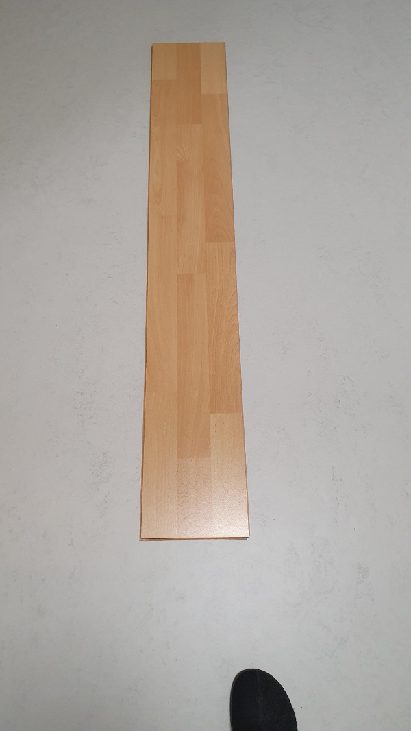 Lapning af parketgulv (klikgulv)