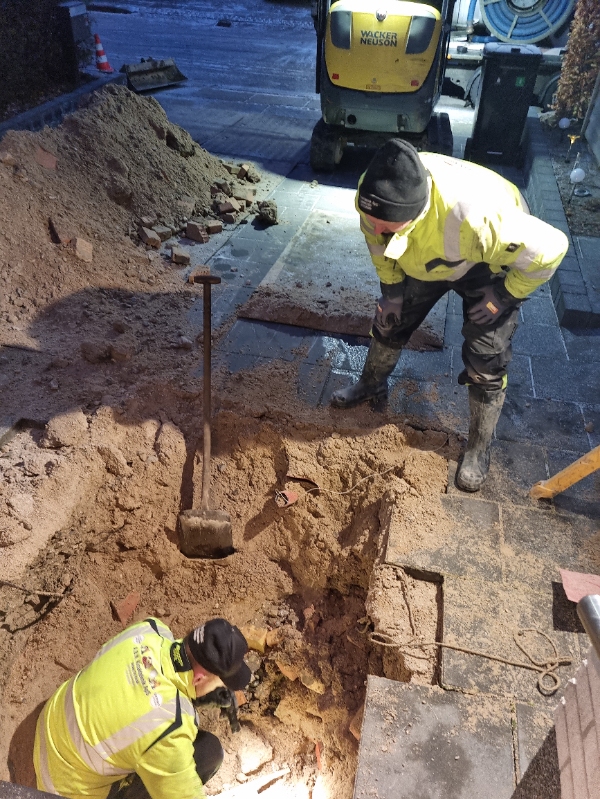 Udskiftning af vandrør